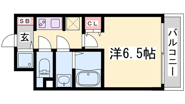 SーＲＥＳＩＤＥＮＣＥ神戸元町の物件間取画像